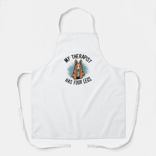 Hondentherapie Schort (Voorkant)