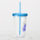 Hondentrainer Acrylcylinder Acryl Drinkbeker (Rechts)