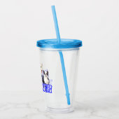Hondentrainer Acrylcylinder Acryl Drinkbeker (Links)