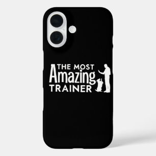 Hondentrainer De meest geweldige trainer Grappige iPhone 16 Hoesje