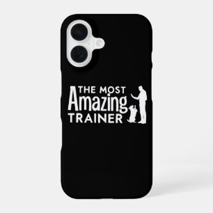 Hondentrainer De meest geweldige trainer Grappige iPhone 16 Hoesje