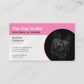 Hondentrainer | Dog Stylist Visitekaartje (Voorkant)