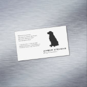 hondentrainer fokker magnetisch visitekaartje (Voorbeeld)