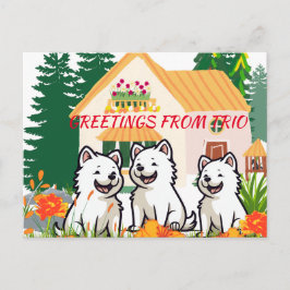 Hondentrainer Happy Puppies Garden Party Briefkaar Briefkaart
