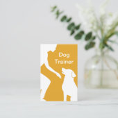 Hondentrainer Herinnering voor afspraak Kaarten Afsprakenkaartje (Staand voorkant)