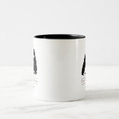 Hondentrainer / Hondentraining Tweekleurige Koffiemok (Center)