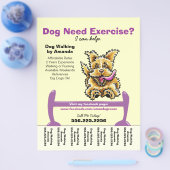 HondenTrainer Opleiding Actief Terrier Tranenblad Flyer (Enkel)