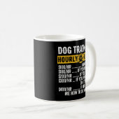 Hondentrainer Training Uurtarieven Koffiemok (Voorkant rechts)