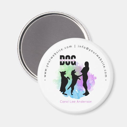 Hondentraining / Hondentrainer Magneet (Voorkant / Achterkant)