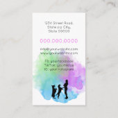 Hondentraining / Hondentrainer Visitekaartje (Achterkant)