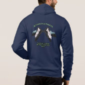 Hondentraining hoodie met rits van Altitude (Achterkant)