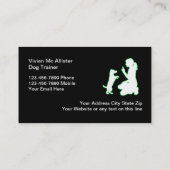 Hondentraining Professionele Visitekaartjes (Achterkant)