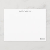 Hondentraining Vintage Fine Art Schilderen Briefkaart (Achterkant)