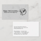 hondentrimmer | Haren knipgereedschap Visitekaartje (Voorkant / Achterkant)