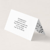 Hondentrimsalon Afspraak Visitekaartje (Achterkant)