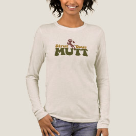 Hondenuitlaat Struin met je Mutt  Tri-Blend Shirt