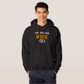 Hondenuitlaatmodus aan hoodie (Voorkant volledig)