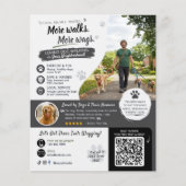 Hondenuitlaatservice Flyers QR-code (Voorkant)
