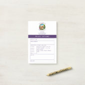 Hondenuitlaatservice Klantfeedbackformulier Cockap Post-it® Notes (Op bureau)