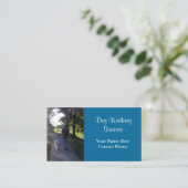 Hondenuitlaatservice Visitekaartje (Staand voorkant)