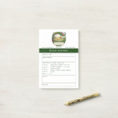 HondenuitlaatTrainer Feedback Rapport Formulier La Post-it® Notes (Op bureau)