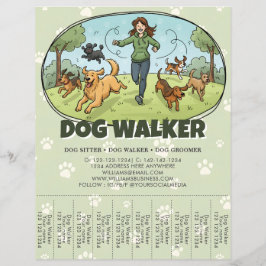 Hondenuitlater Honden uitlaten Aangepast Flyer