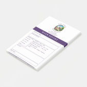 Hondenuitlater Rapport Post-It Notities - Franse B Post-it® Notes (Schuin)