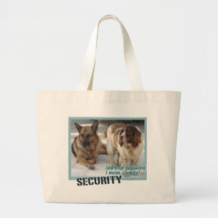 HONDENVEILIGHEID GROTE TOTE BAG