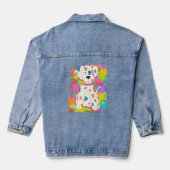 hondenverf denim jacket (Achterkant)