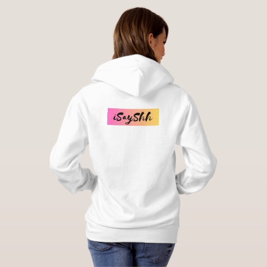 hondenverf hoodie (Achterkant volledig)