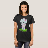 Hondenverpleegster Blossom T-shirt (Voorkant volledig)