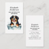 Hondenverzorger Bernese Mountain Visitekaartje (Voorkant / Achterkant)