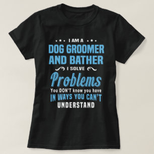Hondenverzorger en -verzorger t-shirt
