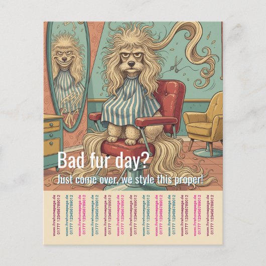 Hondenverzorger  flyer (Voorkant)