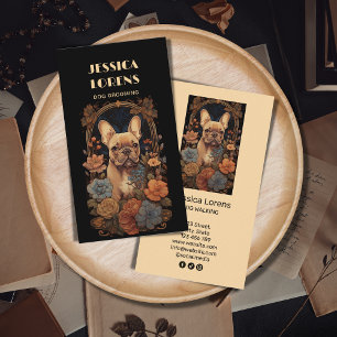  Hondenverzorger Franse Bulldog Puppy Visitekaartje