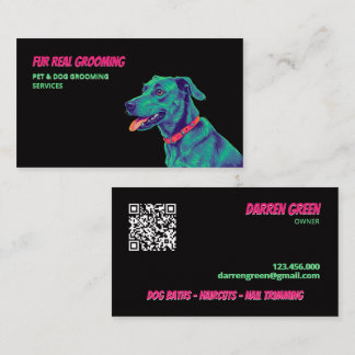 Hondenverzorger Hondenverzorging QR Visitekaartje