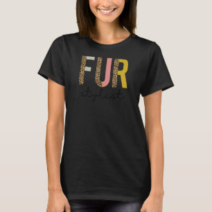 Hondenverzorger Huisdier Kat Verzorging Vacht Styl T-shirt