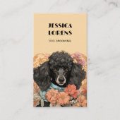 hondenverzorger, huisdierverzorger, verzorging, p visitekaartje (Voorkant)