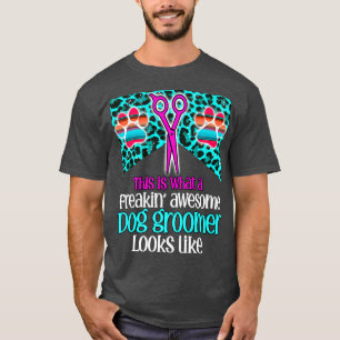 Hondenverzorger leven huisdier kat honden verzorgi t-shirt