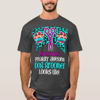 Hondenverzorger leven huisdier kat honden verzorgi t-shirt