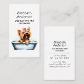 Hondenverzorger Yorkie Visitekaartje (Voorkant / Achterkant)