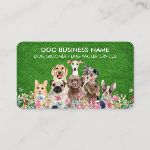 Hondenverzorging boutique huisdieroppasser puppy g visitekaartje