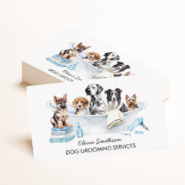 Hondenverzorging en huisdierensalon visitekaartje