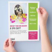 Hondenverzorging Flyer-Spa Flyer (Hand)