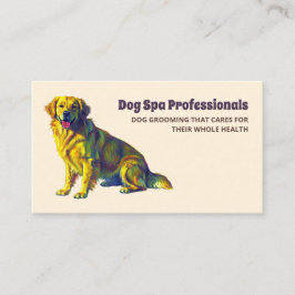 Hondenverzorging Grooming QR Visitekaartje