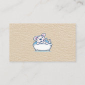 Hondenverzorging | hondenwas visitekaartje (Achterkant)