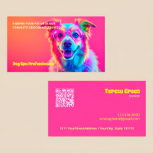Hondenverzorging Neon QR