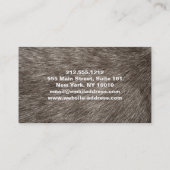 Hondenverzorging Salon Visitekaartje (Achterkant)
