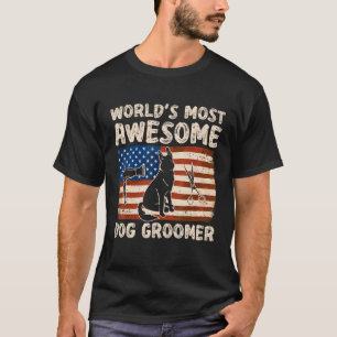 Hondenverzorging voor hondenverzorger Hond Kapper T-shirt