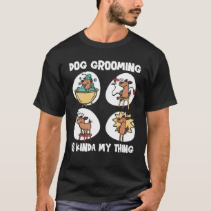 Hondenverzorging voor hondenverzorger Hond Kapper T-shirt